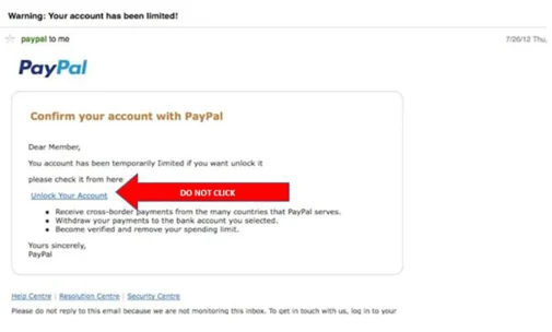 How To Avoid Dangerous Email Spoofing Attacks 3 paypal scam