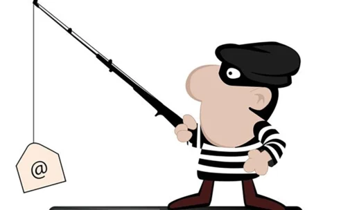 How To Avoid Dangerous Email Spoofing Attacks 4 thief with fishing pole @