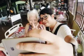QNET Spends Quality Time With Abandoned Elders In Thailand