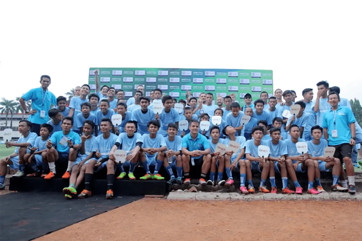 Qnet—Manchester City Deliver Football Coaching Clinic For Children 8 QNET