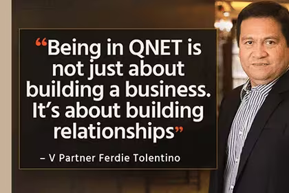QNET PRO Talks: Helping Others Become Successful Should be Your Goal – V Partner Ferdinand Tolentino