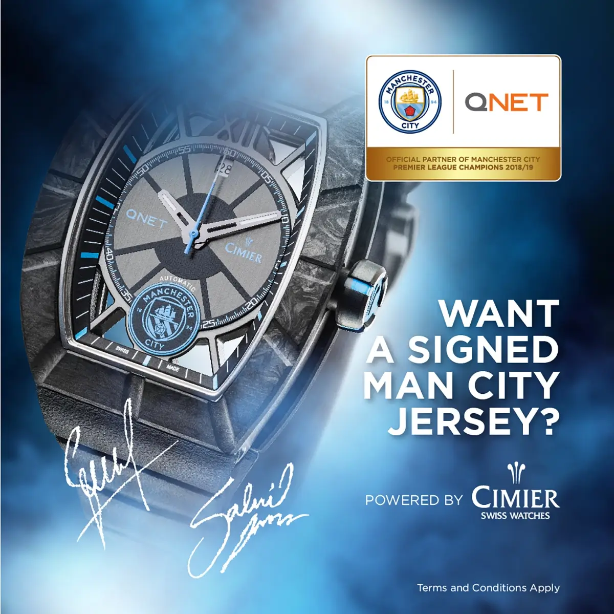 How Man City Fans Rock Their Team Pride 3 QNET Cimier watch want a signed man city jersey?