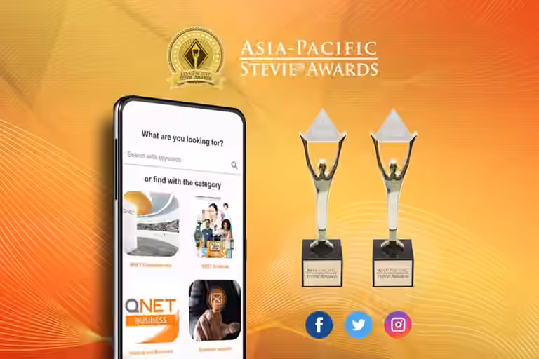 QNET Wins Again At The 2021 Stevie Awards