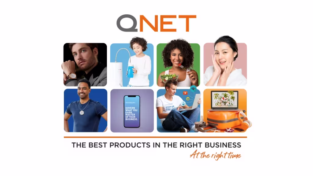 Common Direct Selling Myths Debunked infographic of qnet