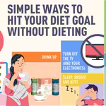 Simple ways to hit your diet goal without dieting