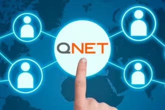 Future of QNET - Finger pointing at QNET enabling global network