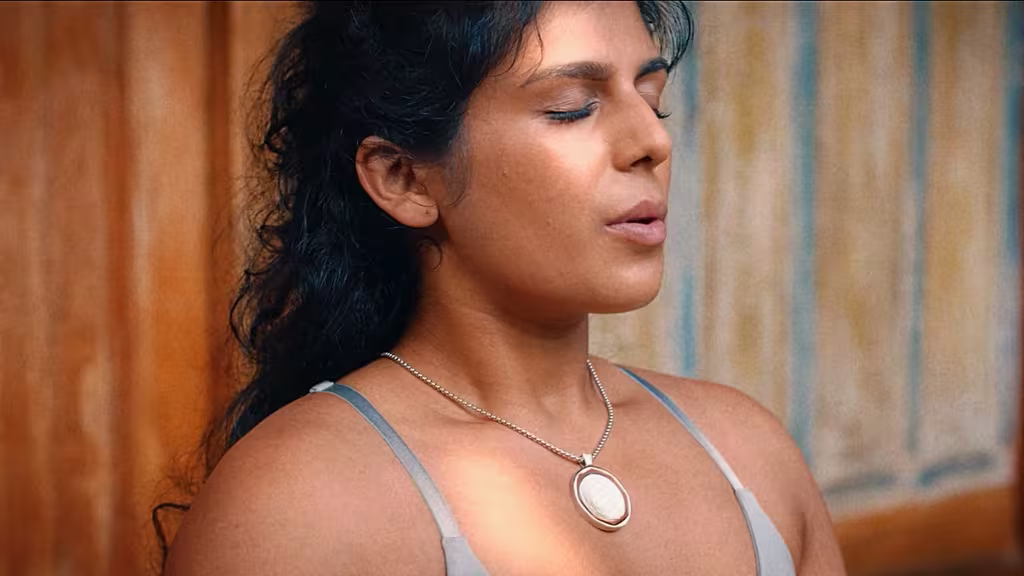 Yoga For Entrepreneurial Self-Empowerment: Embracing Authenticity And Inclusion 2 Woman mediating with Chi Pendant 4