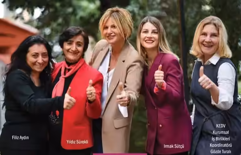 Providing financial literacy training to women with KEDV