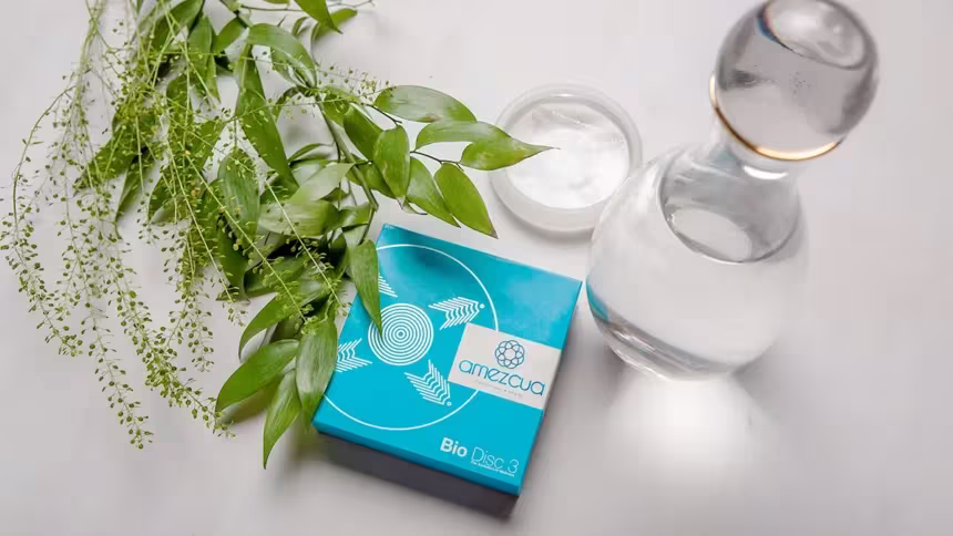 One of the QNET popular product Amezcua Bio Disc 3, place it with your food to keep the freshness and quality and avoid food waste.